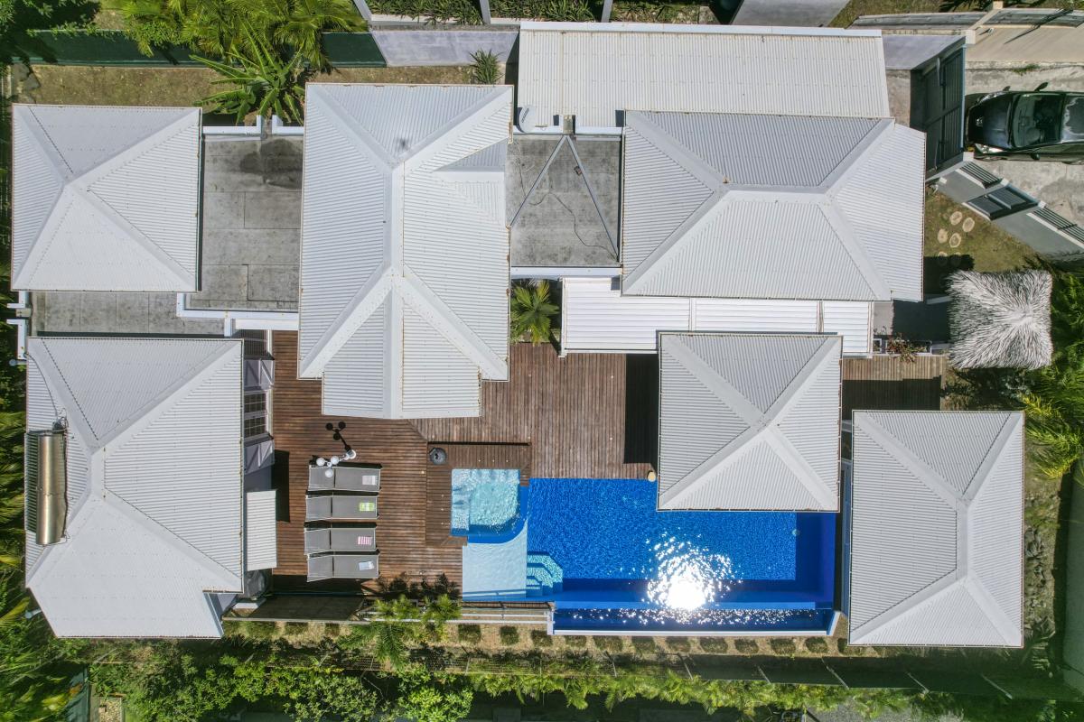 44.Location villa piscine Sainte Anne Guadeloupe_Vue du ciel